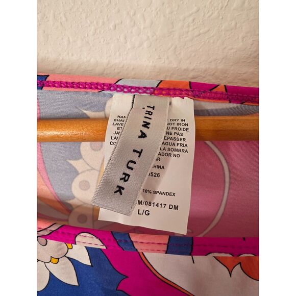 Trina Turk Sevilla Tunic Cover Up Large - Picture 7 of 9